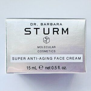 DR. BARBARA STURM Super Anti-Aging Face Cream 15 ML Sealed NWT